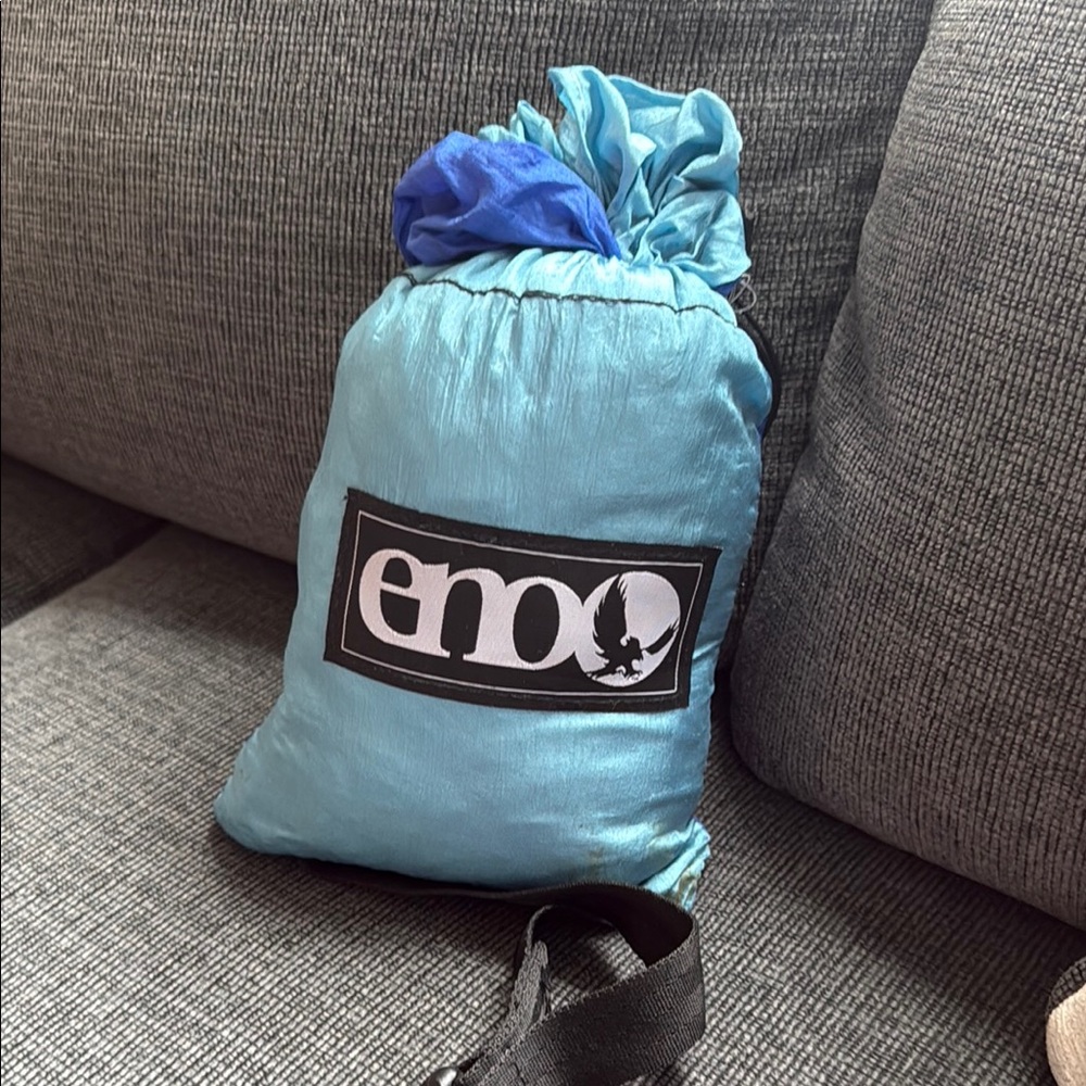 ENO Blue Hammock Bag *straps not included*